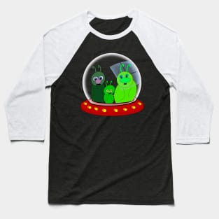 UFO Spaceship Baseball T-Shirt